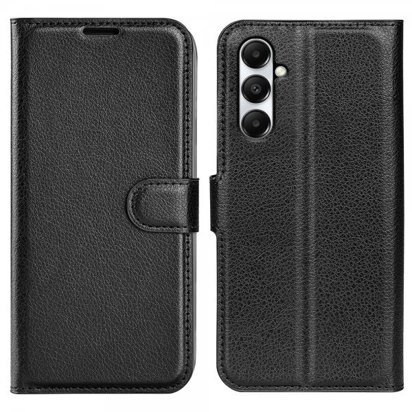 Samsung Galaxy A05s Kotelo Litsi Musta