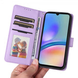 Betopnice Samsung Galaxy A05s Kotelo irrotettavalla kuorella 005 Violetti