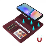 Betopnice Samsung Galaxy A05s Kotelo irrotettavalla kuorella 005 Punainen