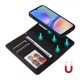 Betopnice Samsung Galaxy A05s -kotelo irrotettavalla kuorella 005 Musta