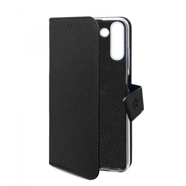 Celly Samsung Galaxy A05s Kotelo Wally Wallet Case Musta