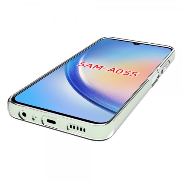 Nordic Covers Samsung Galaxy A05s Kuori Feather Series Läpinäkyvä