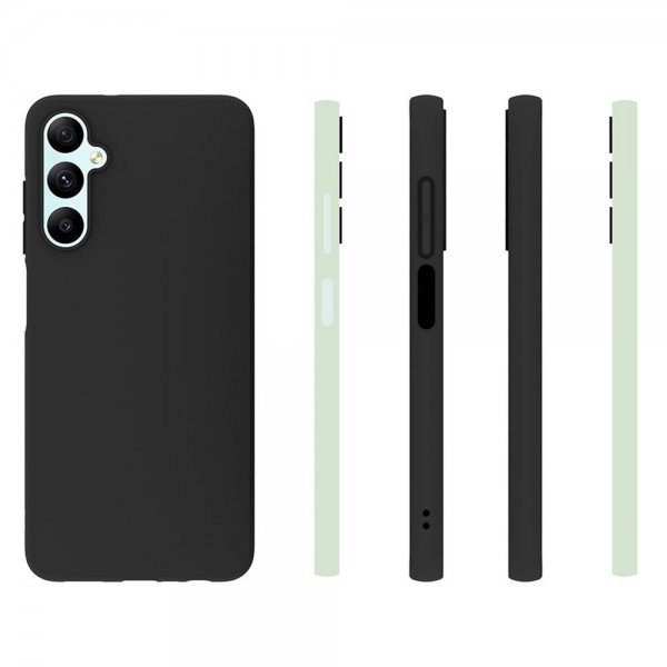 Nordic Covers Samsung Galaxy A05s Suojakuori Feather Series Raven Black
