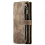 CaseMe Samsung Galaxy A12 suojakotelo C30 Series Ruskea