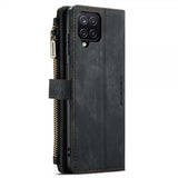 CaseMe Samsung Galaxy A12 -suojakotelo C30-sarja musta