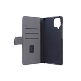 Gear Samsung Galaxy A12 -suojakotelo korttitaskulla, musta