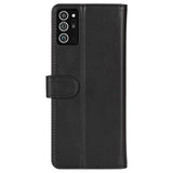 Krusell Samsung Galaxy A12 -suojakotelo, lompakkotyyppinen, musta
