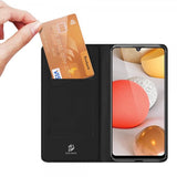Dux Ducis Samsung Galaxy A12 -suojakotelo, Skin Pro -sarja, musta