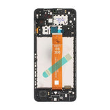 Samsung Galaxy A12 Nacho/A12s Näyttö LCD-paneelilla Alkuperäinen - Musta