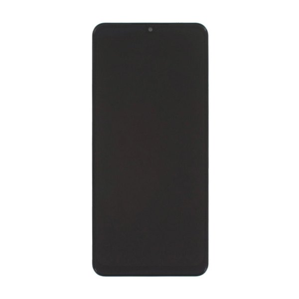 Samsung Galaxy A12 Nacho/A12s Näyttö LCD-paneelilla Alkuperäinen - Musta