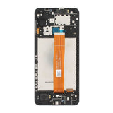 Samsung Galaxy A12 näyttö LCD-paneelilla, alkuperäinen - Musta
