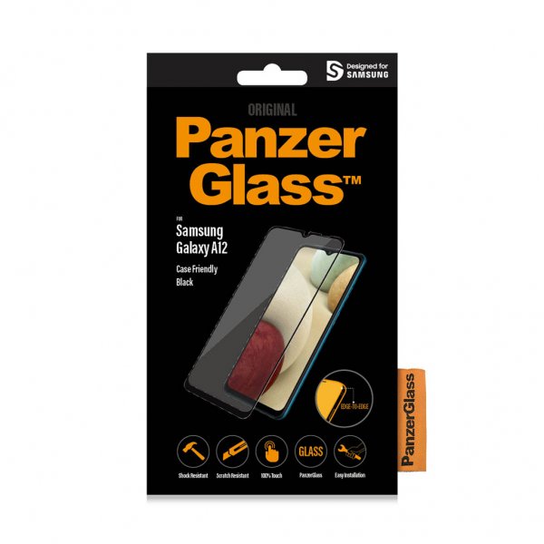 PanzerGlass Samsung Galaxy A12 -näytönsuoja Case Friendly
