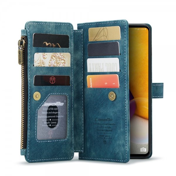 CaseMe Samsung Galaxy A13 4G C30 Series Bensiininvärinen kotelo
