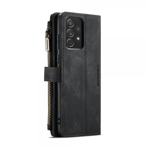 CaseMe Samsung Galaxy A13 4G C30-sarjan suojakotelo, musta