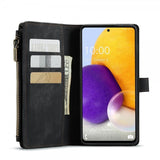 CaseMe Samsung Galaxy A13 4G C30-sarjan suojakotelo, musta