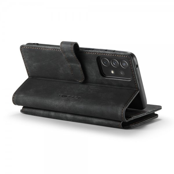 CaseMe Samsung Galaxy A13 4G C30-sarjan suojakotelo, musta