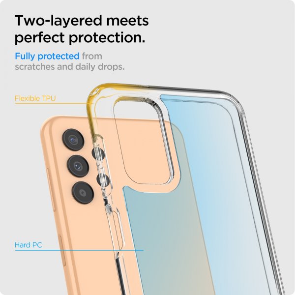 Spigen Samsung Galaxy A13 4G Kuori Ultra Hybrid Crystal Clear