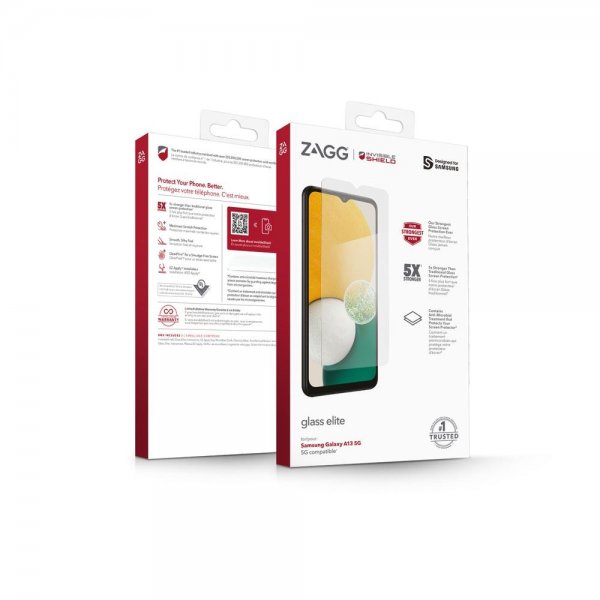ZAGG InvisibleShield Samsung Galaxy A13 5G -näytönsuoja Glass Elite