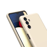 Rvelon Samsung Galaxy A13 4G Suojakuori Silikoni Beige
