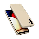 Rvelon Samsung Galaxy A13 4G Suojakuori Silikoni Beige