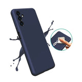 Rvelon Samsung Galaxy A13 4G Suojakuori Silikoni Sininen