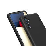 Rvelon Samsung Galaxy A13 4G Suojakuori Silikoni Musta