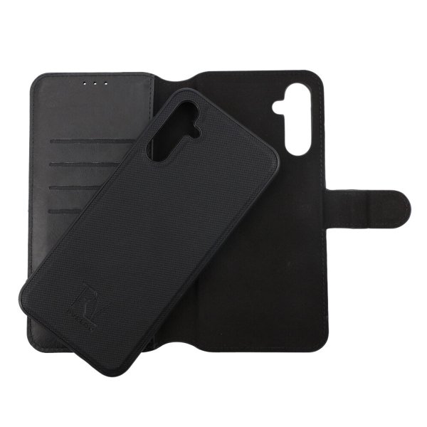 Rvelon Samsung Galaxy A14 -kotelo magneettinen irrotettava kuori, musta