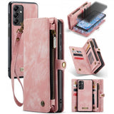CaseMe Samsung Galaxy A14 -kotelo 008 Series Irrotettava kuori, pinkki