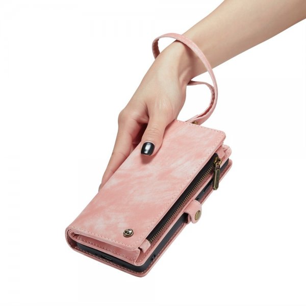 CaseMe Samsung Galaxy A14 -kotelo 008 Series Irrotettava kuori, pinkki