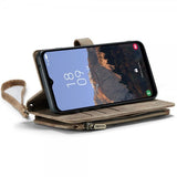 CaseMe Samsung Galaxy A14 Kotelo C30 Series Ruskea