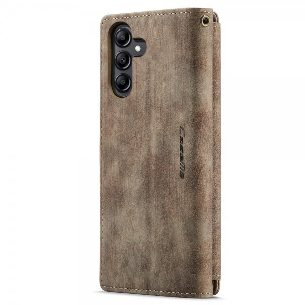 CaseMe Samsung Galaxy A14 Kotelo C30 Series Ruskea