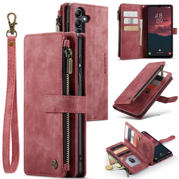 CaseMe Samsung Galaxy A14 -suojakotelo C30-sarja, punainen