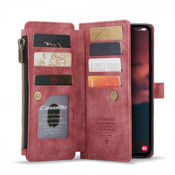 CaseMe Samsung Galaxy A14 -suojakotelo C30-sarja, punainen