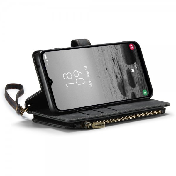 CaseMe Samsung Galaxy A14 -suojakotelo, C30-sarja, musta