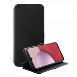 Vivanco Samsung Galaxy A14 Pure Wallet suojakotelo, musta