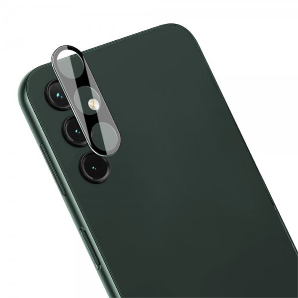 Imak Samsung Galaxy A14 Kameran suojalasi, karkaistu lasi, musta