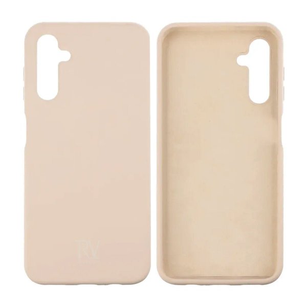 Rvelon Samsung Galaxy A14 Silikonisuojakuori, beige