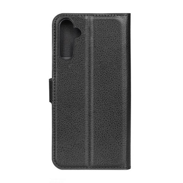 Samsung Galaxy A14 -kotelo jalustalla, musta