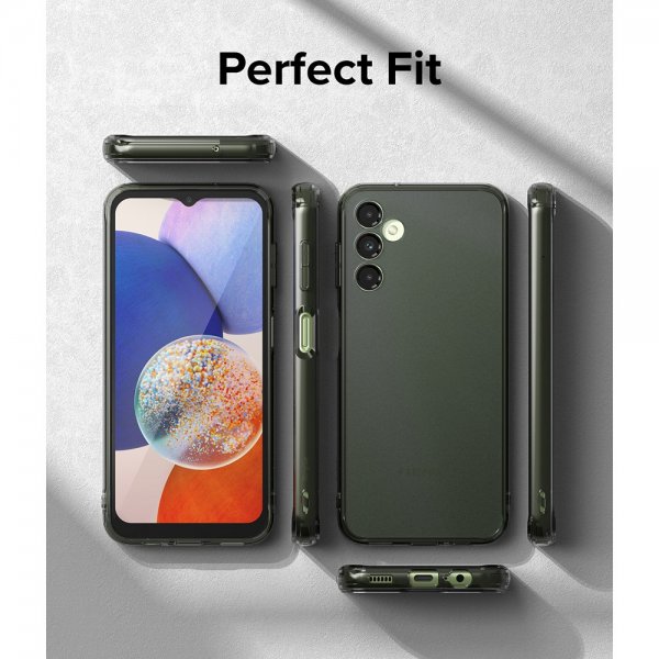 Ringke Samsung Galaxy A14 Suojakuori Fusion Matte Smoke Black