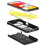 Spigen Samsung Galaxy A14 -kuori, Tough Armor, musta