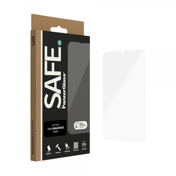SAFE by PanzerGlass Samsung Galaxy A14 -näytönsuoja Ultra-Wide Fit