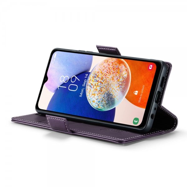 CaseMe Samsung Galaxy A14 -kotelo 023 Series Violetti