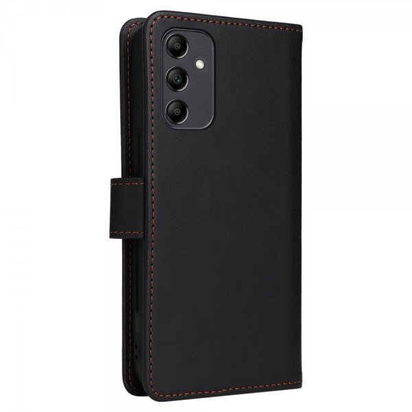 Betopnice Samsung Galaxy A14 -kotelo irrotettavalla kuorella 005 Musta