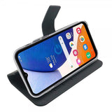 Celly Samsung Galaxy A14 -kotelo Wally Wallet Case Musta