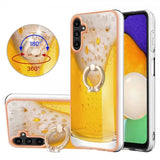 Samsung Galaxy A14 -kuori sormirenkaalla, olutkuvio
