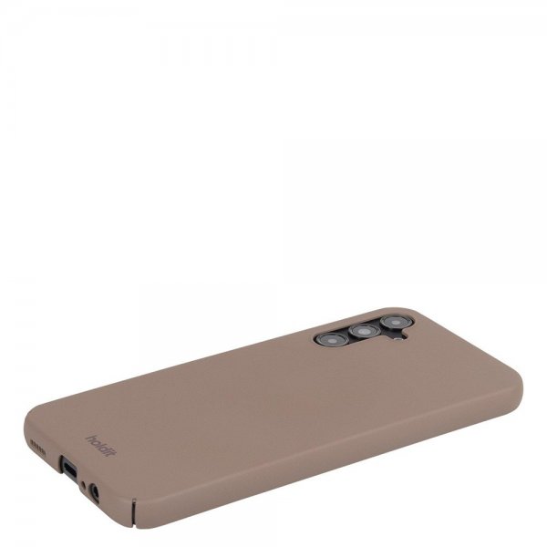 holdit Samsung Galaxy A14 Slim Case -suojakuori, Mocha Brown