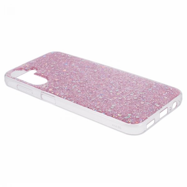 Nordic Covers Samsung Galaxy A14 -kuori Sparkle Series Blossom Pink