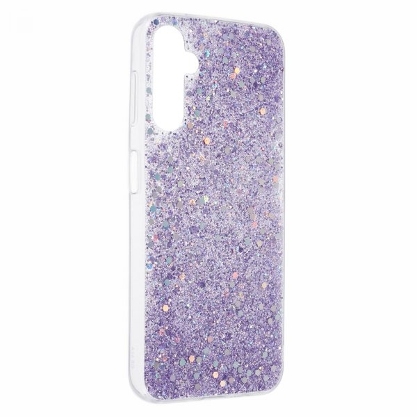 Nordic Covers Samsung Galaxy A14 -kuori, Sparkle Series, liila