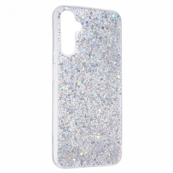 Nordic Covers Samsung Galaxy A14 -kuori, Sparkle Series, Stardust Silver