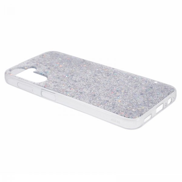 Nordic Covers Samsung Galaxy A14 -kuori, Sparkle Series, Stardust Silver